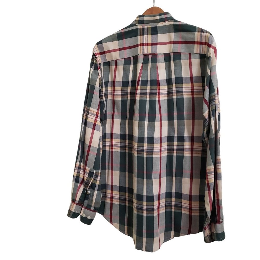 Nautica Mens Shirt Large Classic Dress Shirt Long Sleeve Button Down 100 Percent - Picture 3 of 11